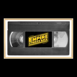 RARE-T Star Wars Empire Strikes Back Photo & VHS Limited Signature Edition Studio Licensed Custom Frame