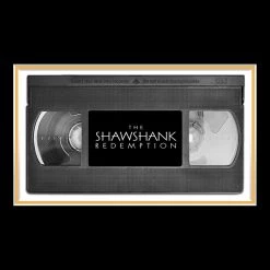 RARE-T Limited Edition Frames Shawshank Redemption Photo & VHS Limited Signature Edition Studio Licensed Custom Frame