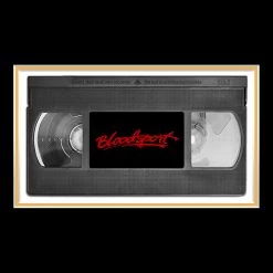 RARE-T Bloodsport Photo & VHS Limited Signature Edition Studio Licensed Custom Frame Limited Edition Frames