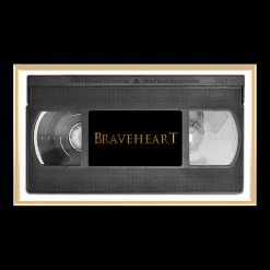 RARE-T Limited Edition Frames Braveheart Photo & VHS Limited Signature Edition Studio Licensed Custom Frame