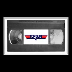 RARE-T Limited Edition Frames Top Gun Photo & VHS Limited Signature Edition Studio Licensed Custom Frame