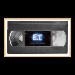 RARE-T Limited Edition Frames E.T. Photo & VHS Limited Signature Edition Studio Licensed Custom Frame