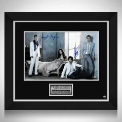 PPC Signed Memorabilia Vampire Diaries - Beckett Certified Hand-Signed Mini Poster By Joseph Morgan & Ian Somerhalder Custom Frame