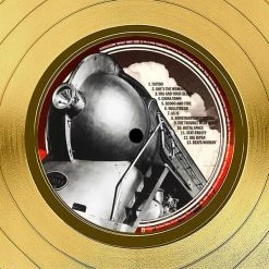 RARE-T Van Halen - A Different Kind Of Truth Gold LP Limited Signature Edition Studio Licensed Custom Frame