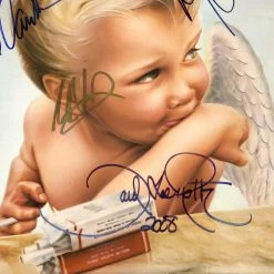 RARE-T Limited Edition Frames Van Halen 1984 Gold LP Limited Signature Edition Studio Licensed Custom Frame