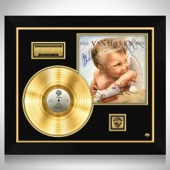 RARE-T Limited Edition Frames Van Halen 1984 Gold LP Limited Signature Edition Studio Licensed Custom Frame
