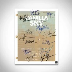 RARE-T Limited Edition Frames Vanilla Sky Script Limited Signature Edition Studio Licensed Custom Frame 14 RARE-T Limited Edition Frames Vanilla Sky Script Limited Signature Edition Studio Licensed Custom Frame