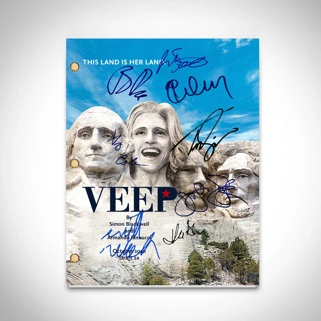 RARE-T Limited Edition Frames Veep Script Limited Signature Edition Studio Licensed Custom Frame 4 RARE-T Limited Edition Frames Veep Script Limited Signature Edition Studio Licensed Custom Frame