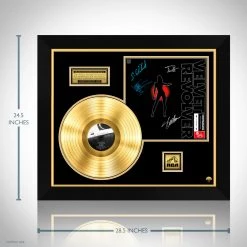 RARE-T Velvet Revolver - Contraband Gold LP Limited Signature Edition Studio Licensed Custom Frame Limited Edition Frames