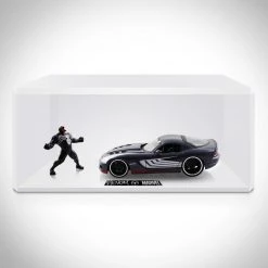 Toy Wonders Spider-Man Marvel - Venom Dodge Viper Car & Figure Diecast Metal Premium Display