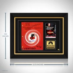 RARE-T Vertigo Script Limited Signature Edition Studio Licensed Custom Frame Limited Edition Frames