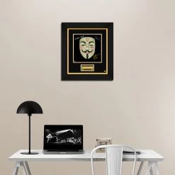 RARE-T Limited Edition Frames V For Vendetta - Original Television Soundtrack LP Cover Limited Signature Edition Studio Licensed Custom Frame