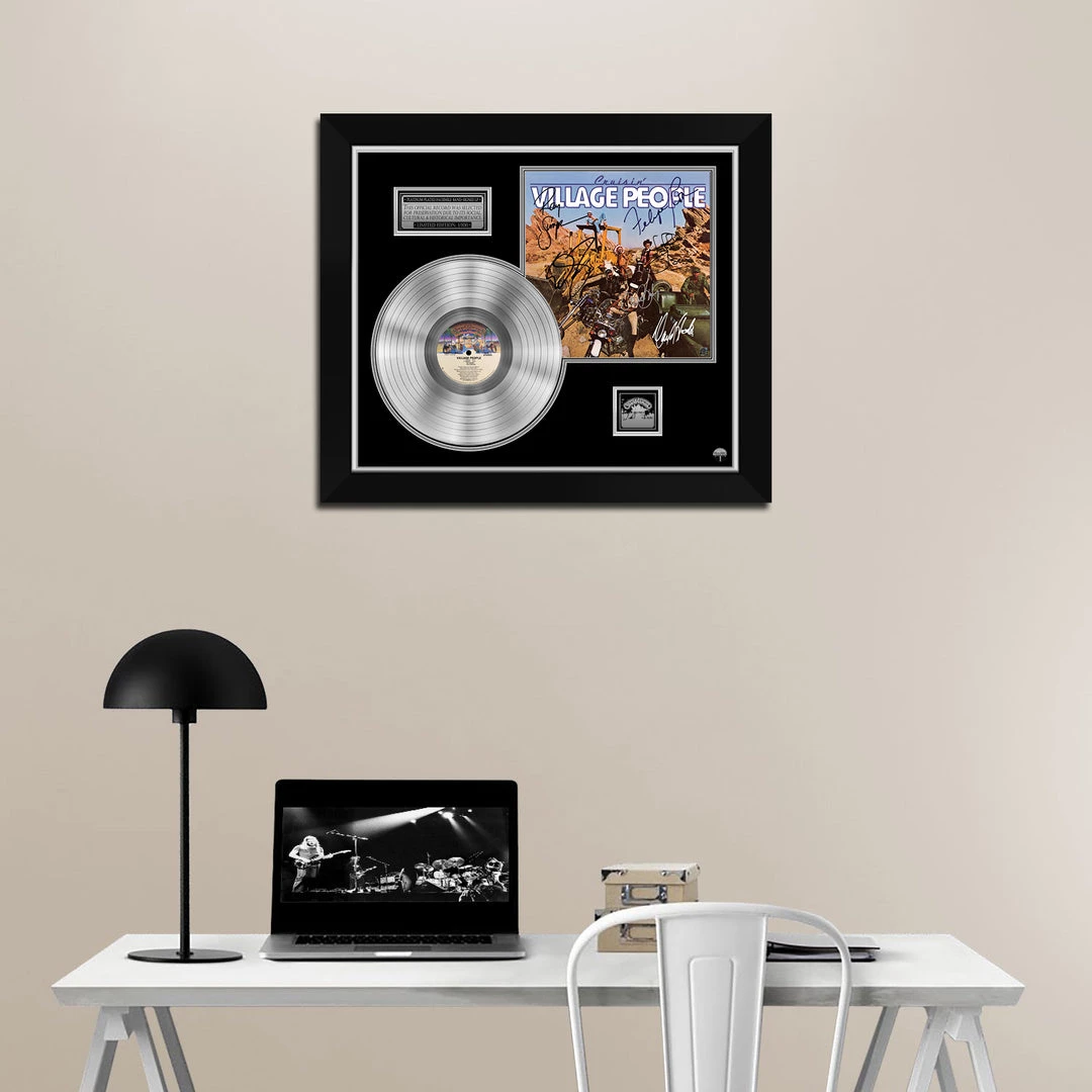 RARE-T Village People - Cruisin Platinum LP Limited Signature Edition Studio Licensed Custom Frame Limited Edition Frames 2 RARE-T Village People - Cruisin Platinum LP Limited Signature Edition Studio Licensed Custom Frame Limited Edition Frames
