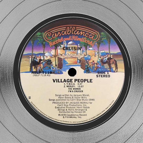 RARE-T Village People - Cruisin Platinum LP Limited Signature Edition Studio Licensed Custom Frame Limited Edition Frames 6 RARE-T Village People - Cruisin Platinum LP Limited Signature Edition Studio Licensed Custom Frame Limited Edition Frames