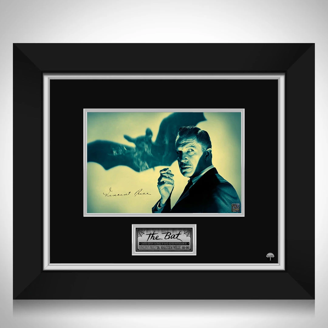 RARE-T Vincent Price Photo Limited Signature Edition Studio Licensed Custom Frame Limited Edition Frames 1 RARE-T Vincent Price Photo Limited Signature Edition Studio Licensed Custom Frame Limited Edition Frames