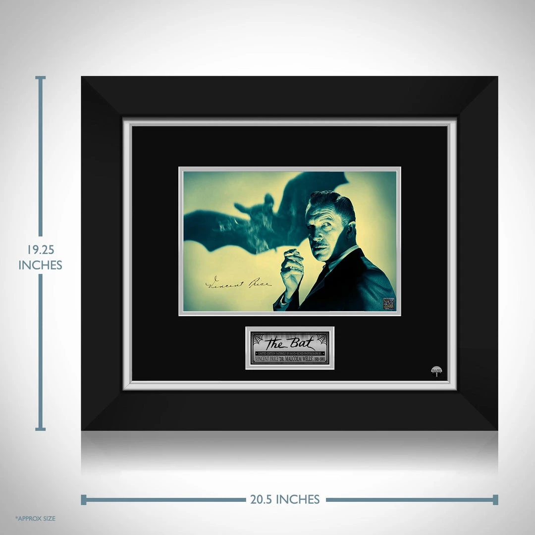 RARE-T Ready To Ship! - Vincent Price Photo Limited Signature Edition Studio Licensed Custom Frame 4 RARE-T Ready To Ship! - Vincent Price Photo Limited Signature Edition Studio Licensed Custom Frame