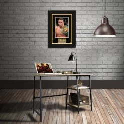RARE-T Vitali Klitschko Limited Signature Edition Studio Licensed Photo Custom Frame Sports Memorabilia
