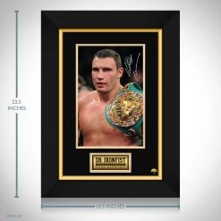 RARE-T Vitali Klitschko Limited Signature Edition Studio Licensed Photo Custom Frame Sports Memorabilia 9 RARE-T Vitali Klitschko Limited Signature Edition Studio Licensed Photo Custom Frame Sports Memorabilia