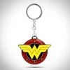 AZALEA DC Comics - Wonder Woman Justice League Shield Metal Diecast/Enamel Keychain