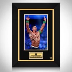 RARE-T John Cena WWE Photo Limited Signature Edition Studio Licensed Custom Frame