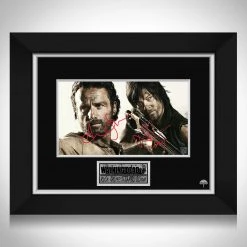 RARE-T Limited Edition Frames The Walking Dead Rick & Daryl Photo Limited Signature Edition Studio Licensed Custom Frame