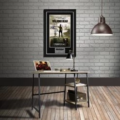 RARE-T The Walking Dead Season 3 Mini Poster Limited Signature Edition Studio Licensed Custom Frame