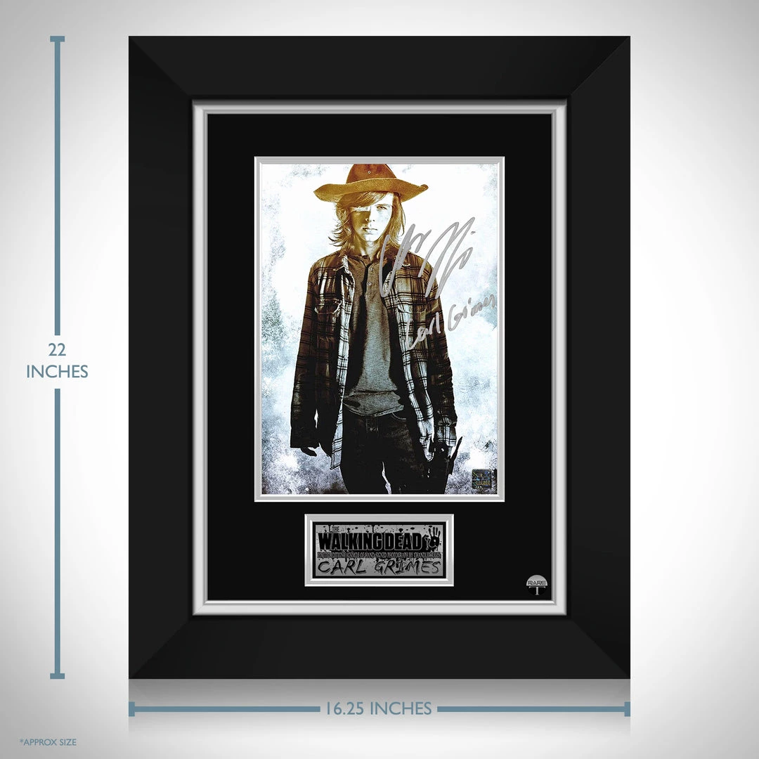 RARE-T The Walking Dead Carl Grimes Photo Limited Signature Edition Licensed Custom Frame 4 RARE-T The Walking Dead Carl Grimes Photo Limited Signature Edition Licensed Custom Frame
