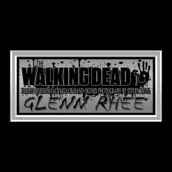 RARE-T Limited Edition Frames The Walking Dead Glenn Photo Limited Signature Edition Studio Licensed Custom Frame