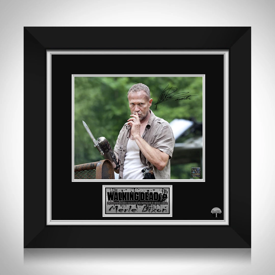 RARE-T Walking Dead - Merle Dixon Photo Limited Signature Edition Studio Licensed Custom Frame 1 RARE-T Walking Dead - Merle Dixon Photo Limited Signature Edition Studio Licensed Custom Frame