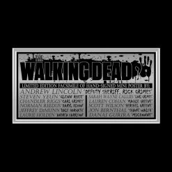 RARE-T The Walking Dead Season 3 Mini Poster Limited Signature Edition Studio Licensed Custom Frame