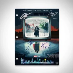 RARE-T WandaVision Script Limited Signature Edition Studio Licensed Custom Frame 14 RARE-T WandaVision Script Limited Signature Edition Studio Licensed Custom Frame