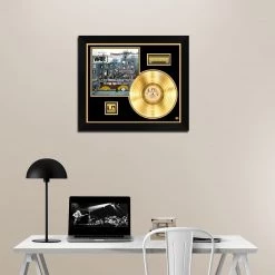 RARE-T War - The World Is A Ghetto Gold LP Limited Signature Edition Studio Licensed Custom Frame