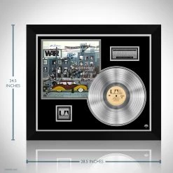 RARE-T War - The World Is A Ghetto Platinum LP Limited Signature Edition Studio Licensed Custom Frame