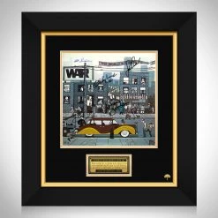 RARE-T War - The World Is A Ghetto LP Cover Limited Signature Edition Studio Licensed Custom Frame Limited Edition Frames