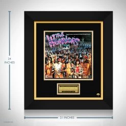 RARE-T The Warriors - Original Soundtrack Collection LP Cover Limited Signature Edition Studio Licensed Custom Frame Limited Edition Frames