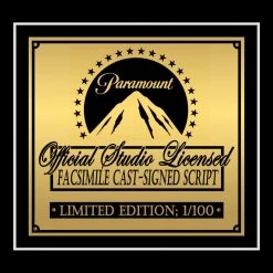 RARE-T Limited Edition Frames The Warriors Script Limited Signature Edition Studio Licensed Custom Frame 19 RARE-T Limited Edition Frames The Warriors Script Limited Signature Edition Studio Licensed Custom Frame