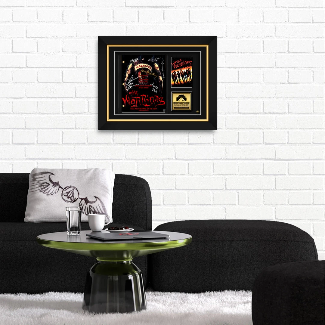 RARE-T Limited Edition Frames The Warriors Script Limited Signature Edition Studio Licensed Custom Frame 7 RARE-T Limited Edition Frames The Warriors Script Limited Signature Edition Studio Licensed Custom Frame