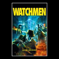 RARE-T Limited Edition Frames The Watchmen Script Limited Signature Edition Studio Licensed Custom Frame