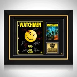 RARE-T Limited Edition Frames The Watchmen Script Limited Signature Edition Studio Licensed Custom Frame
