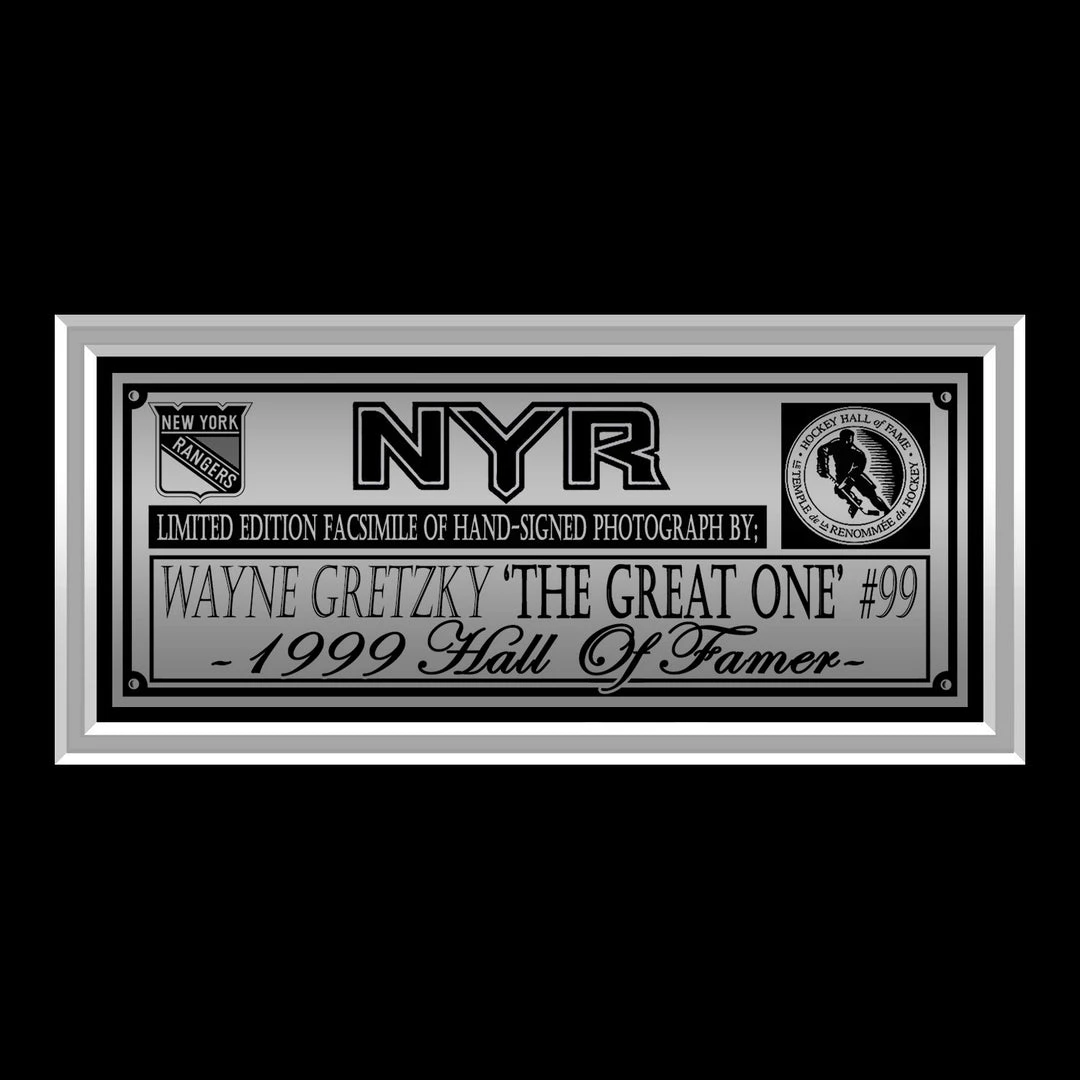 RARE-T New York Rangers - Wayne Gretzky Photo Limited Signature Edition Studio Licensed Custom Frame 5 RARE-T New York Rangers - Wayne Gretzky Photo Limited Signature Edition Studio Licensed Custom Frame