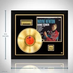 RARE-T Wayne Newton - Danke Schoen Gold LP Limited Signature Edition Studio Licensed Custom Frame Limited Edition Frames 12 RARE-T Wayne Newton - Danke Schoen Gold LP Limited Signature Edition Studio Licensed Custom Frame Limited Edition Frames