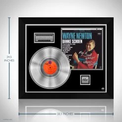 RARE-T Limited Edition Frames Wayne Newton - Danke Schoen Platinum LP Limited Signature Edition Studio Licensed Custom Frame