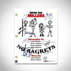 RARE-T Limited Edition Frames We're The Millers Transcript Limited Signature Edition Studio Licensed Custom Frame