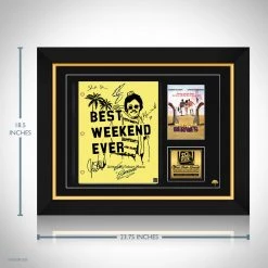 RARE-T Weekend At Bernie's Transcript Limited Signature Edition Studio Licensed Custom Frame Limited Edition Frames