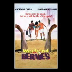 RARE-T Weekend At Bernie's Transcript Limited Signature Edition Studio Licensed Custom Frame Limited Edition Frames