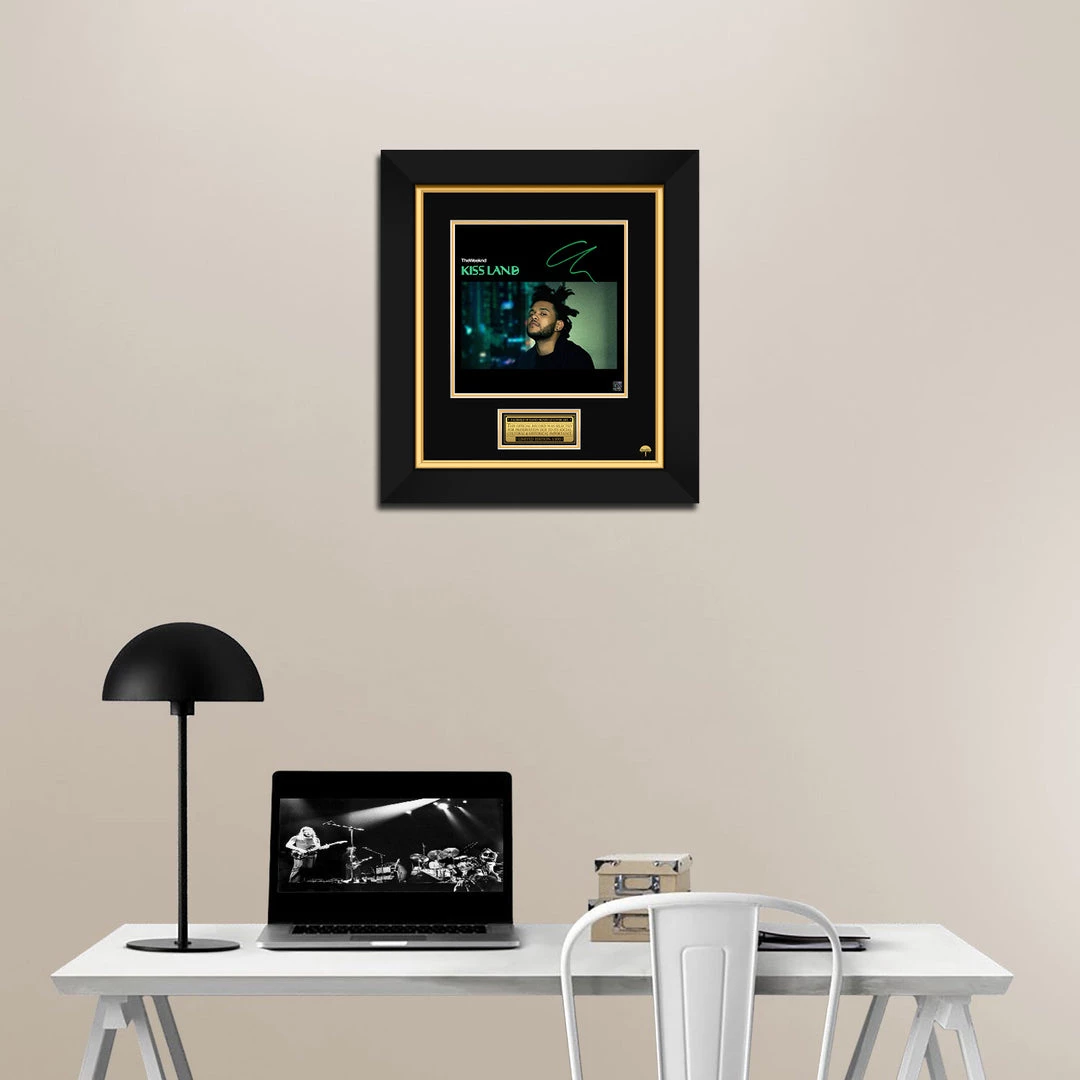 RARE-T The Weeknd - Kiss Land LP Cover Limited Signature Edition Studio Licensed Custom Frame 2 RARE-T The Weeknd - Kiss Land LP Cover Limited Signature Edition Studio Licensed Custom Frame