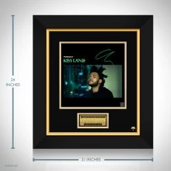 RARE-T The Weeknd - Kiss Land LP Cover Limited Signature Edition Studio Licensed Custom Frame 9 RARE-T The Weeknd - Kiss Land LP Cover Limited Signature Edition Studio Licensed Custom Frame