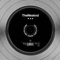RARE-T The Weeknd Trilogy Platinum LP Limited Signature Edition Studio Licensed Custom Frame Limited Edition Frames