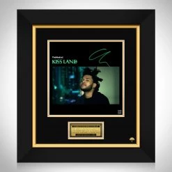 RARE-T The Weeknd - Kiss Land LP Cover Limited Signature Edition Studio Licensed Custom Frame