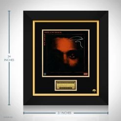 RARE-T The Weeknd - My Dear Melancholy LP Cover Limited Signature Edition Studio Licensed Custom Frame